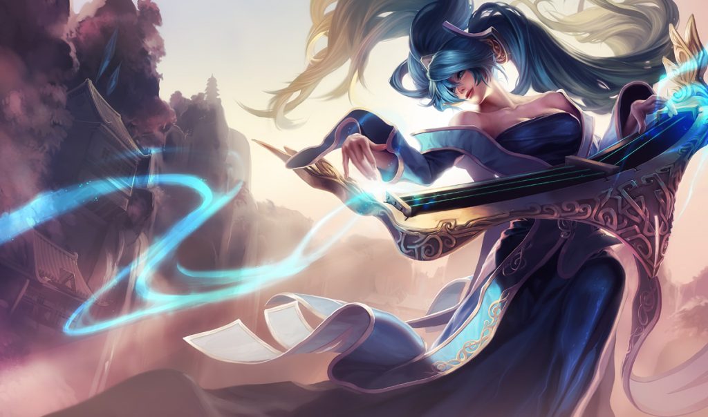 Sona, for those who don't play LoL